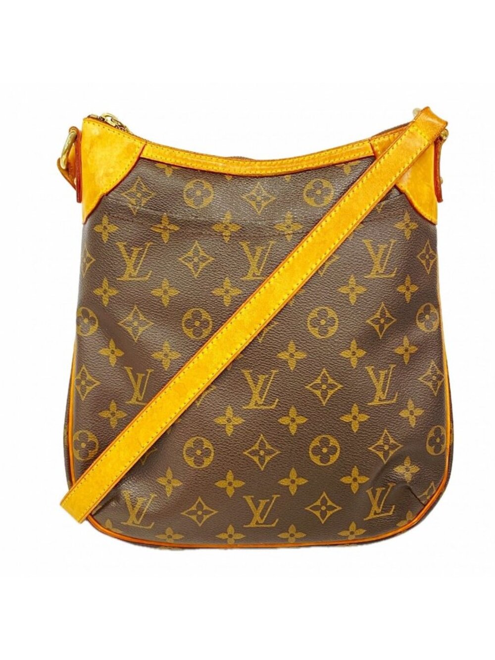 Louis Vuitton Shoulder Bag Monogram Odeon PM Brown